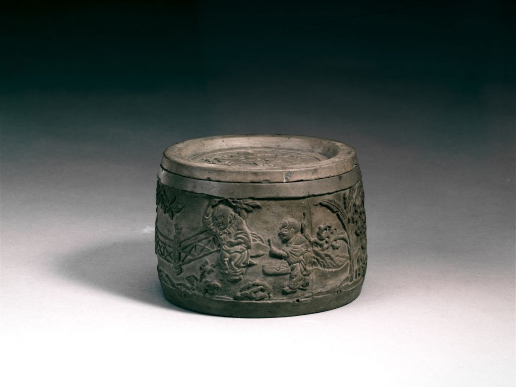 图片[2]-Cricket jar in clear mud-China Archive